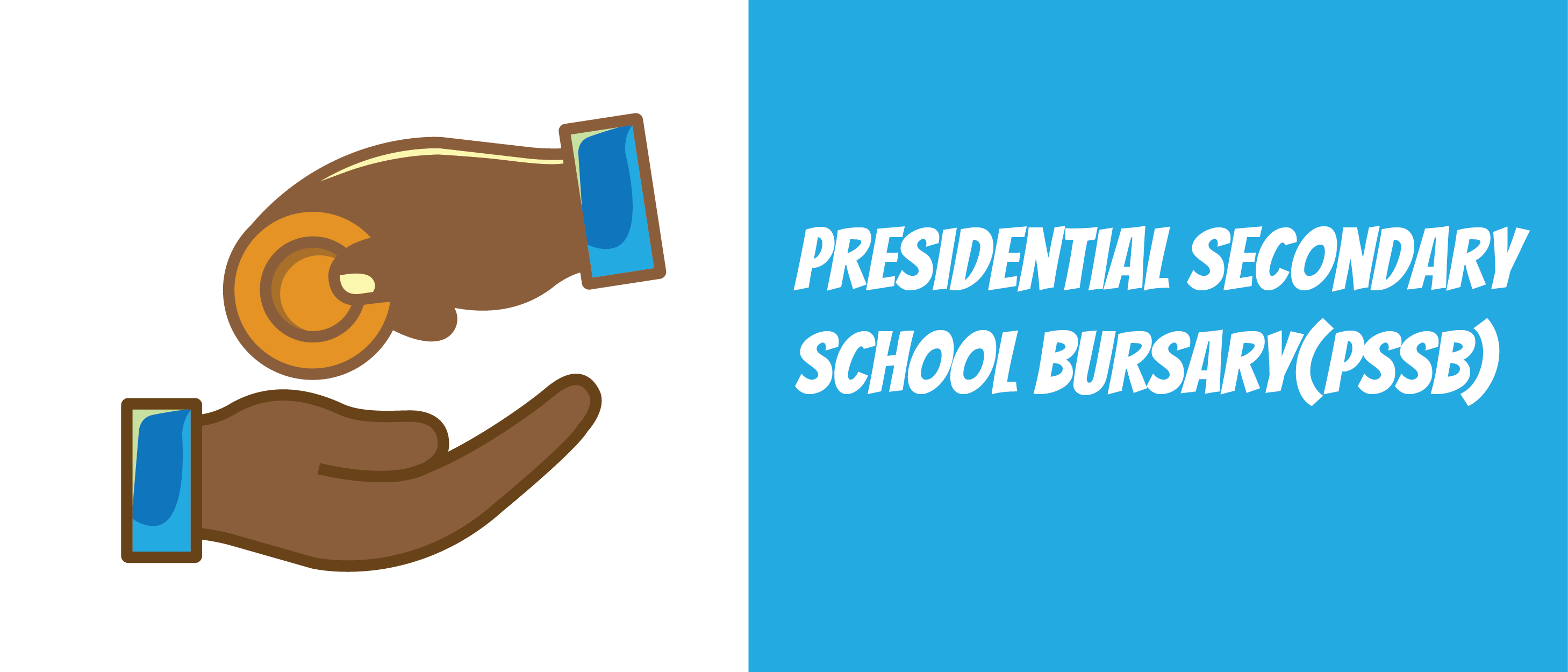 Presidential Secondary School Bursary programme poster