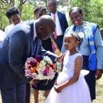 PS Motari during the celebrations